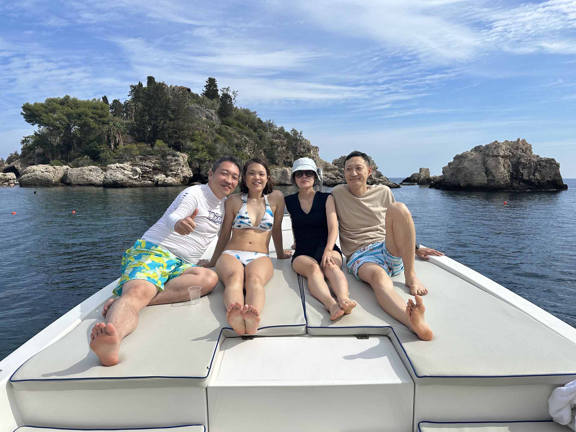 Emerald waters of Taormina ideal for snorkeling