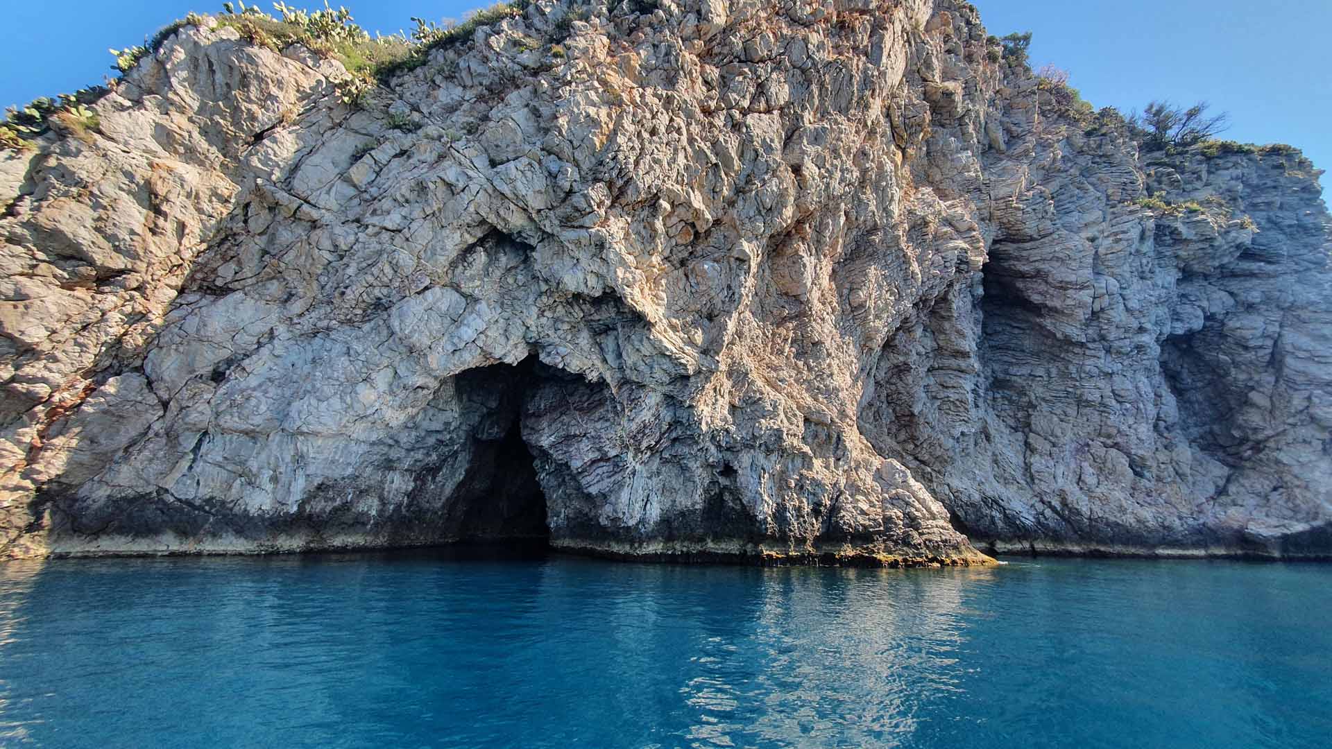 Half-day snorkeling boat tour in the clear waters of Taormina